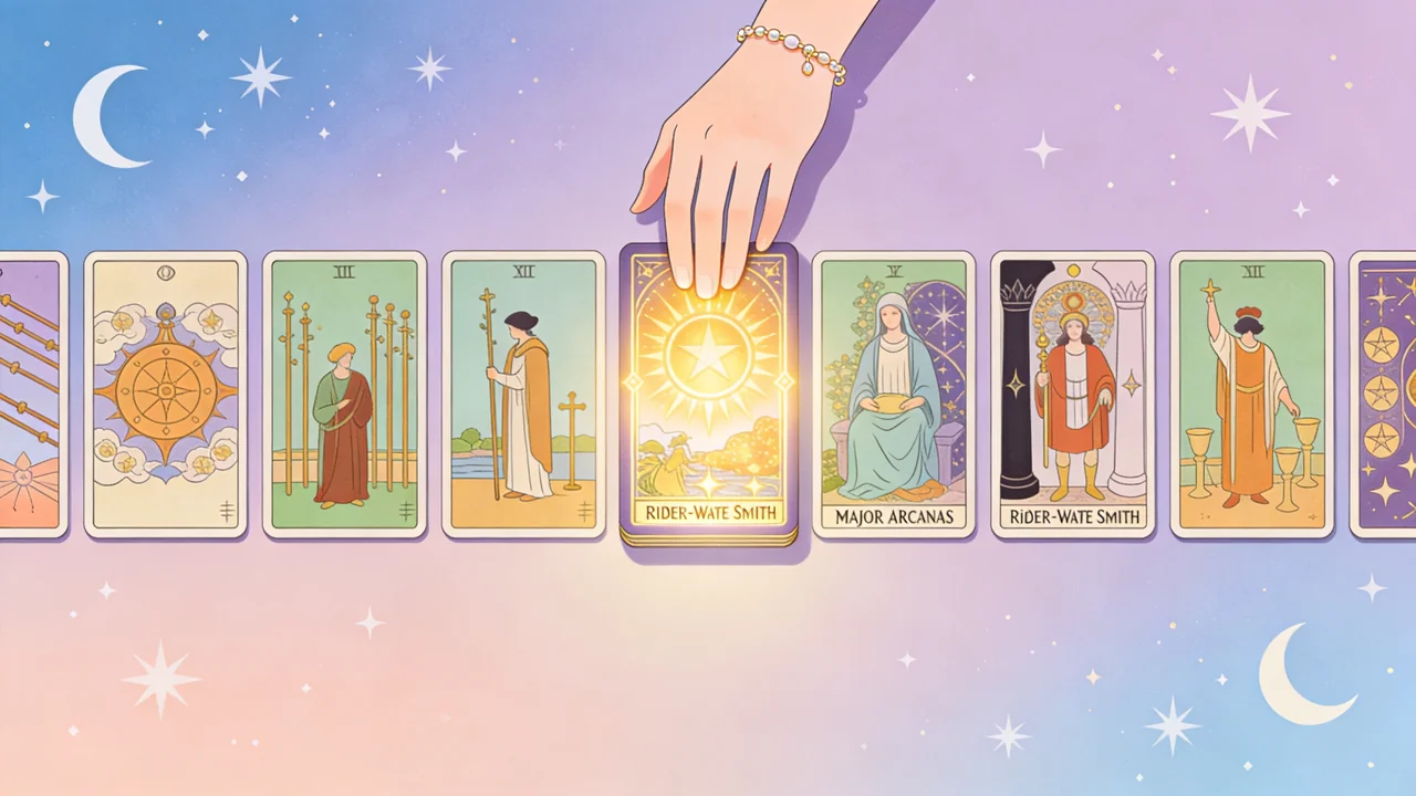 初次接觸塔羅牌要從哪一套開始：完整解析 — Askaseer 星語塔羅配圖