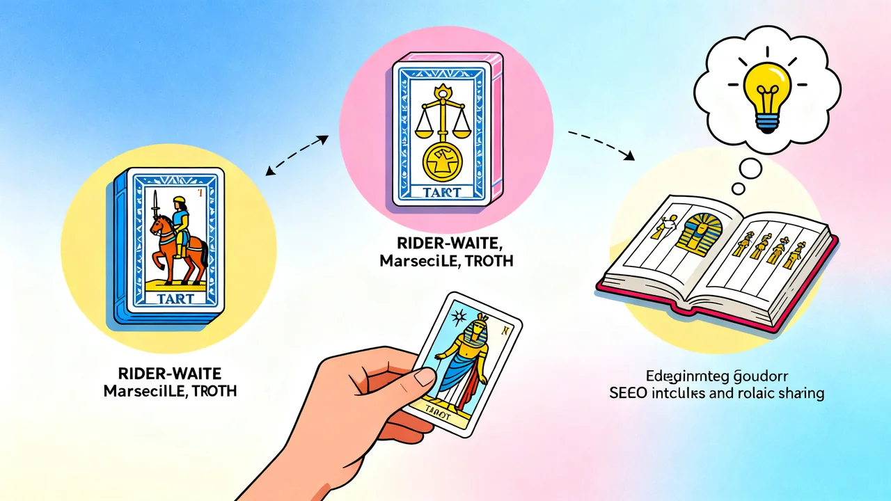 初次接觸塔羅牌要從哪一套開始：新手避坑重點 — Askaseer 星語塔羅配圖