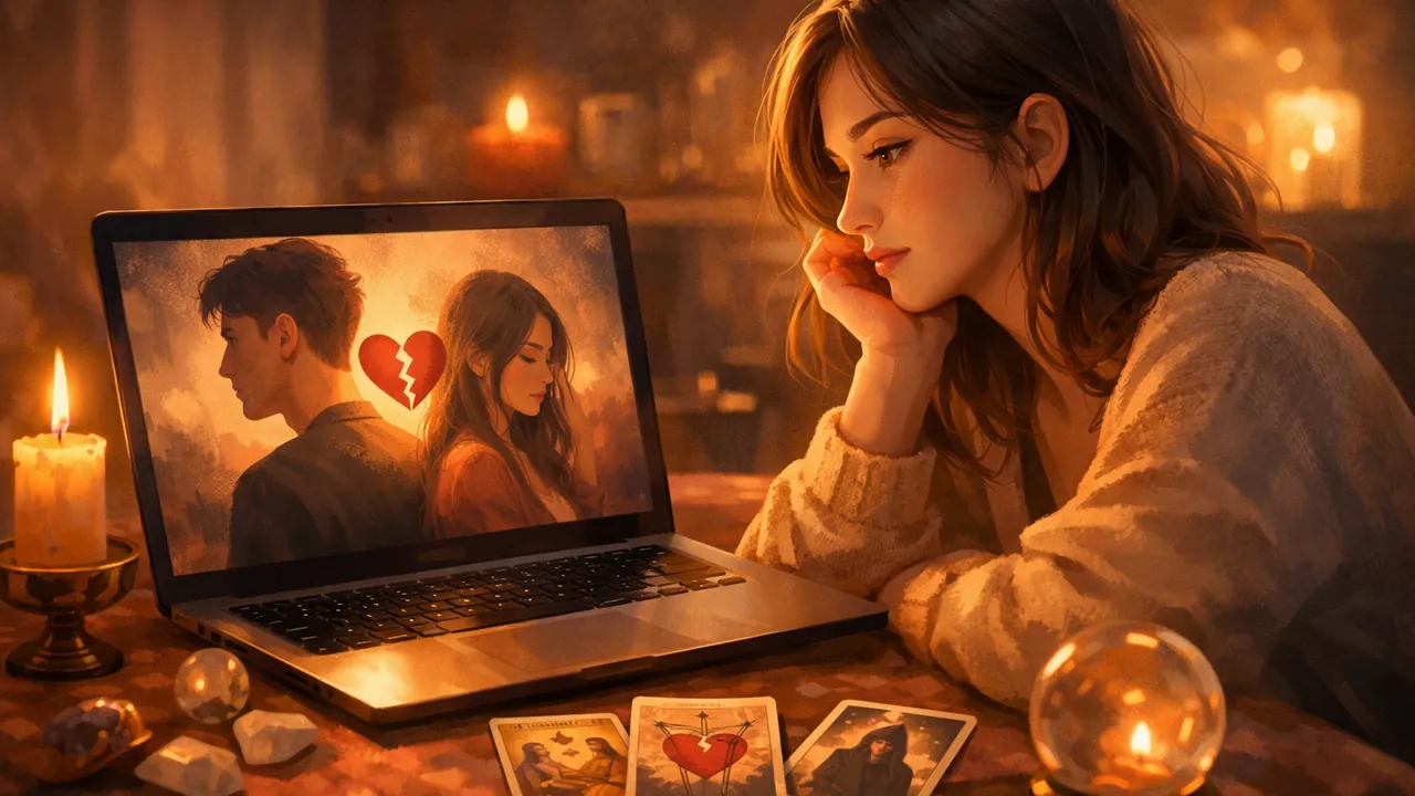 線上占卜可以算前任嗎？揭開感情的神秘面紗