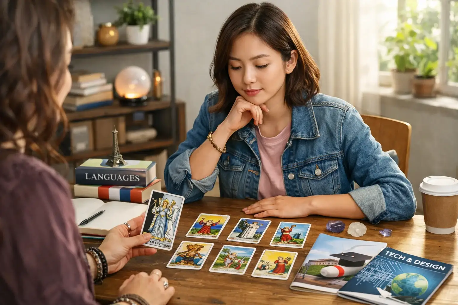 塔羅牌可以問進修選擇嗎？