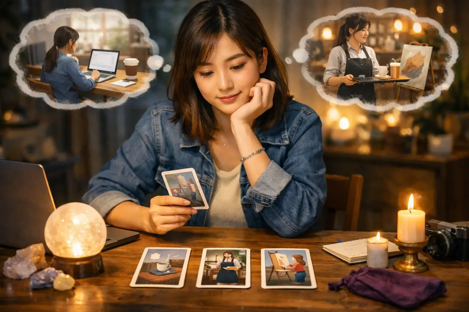 塔羅牌可以問兼職選擇嗎？