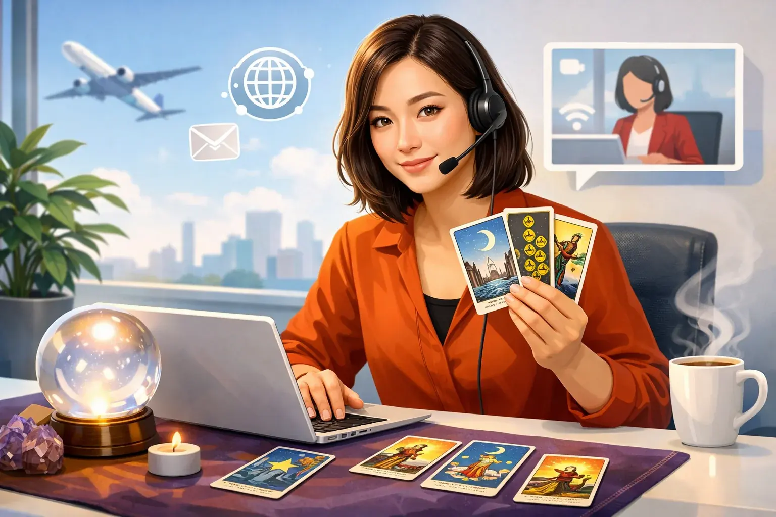 塔羅牌可以問遠距工作嗎？