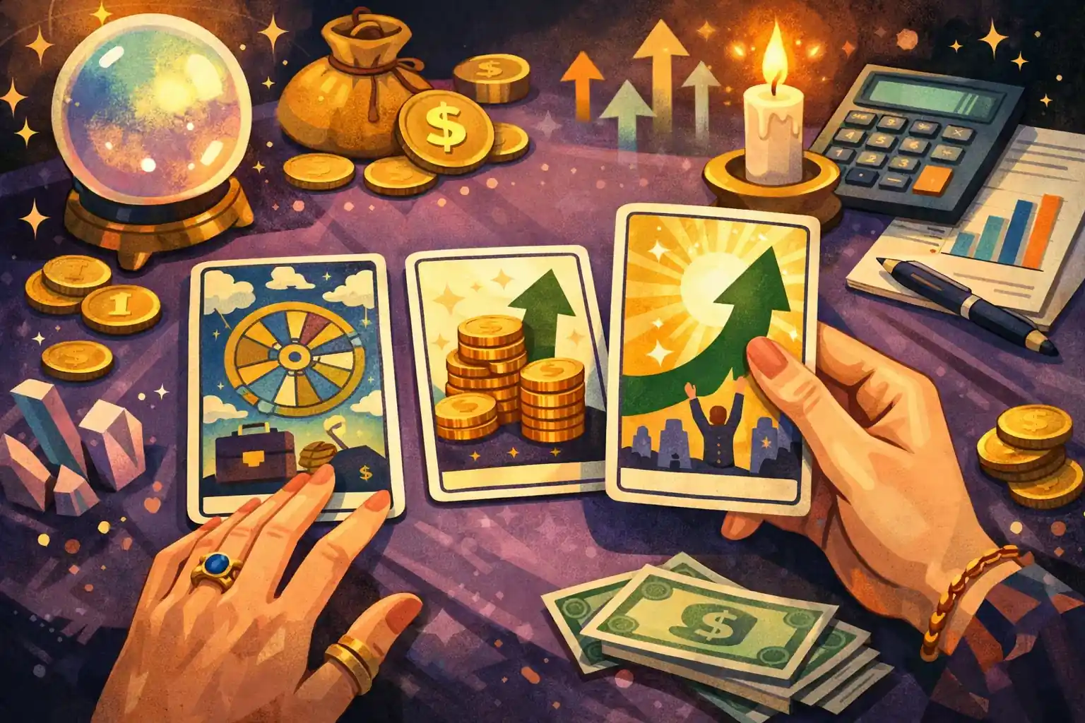 塔羅牌可以問薪水調幅嗎？