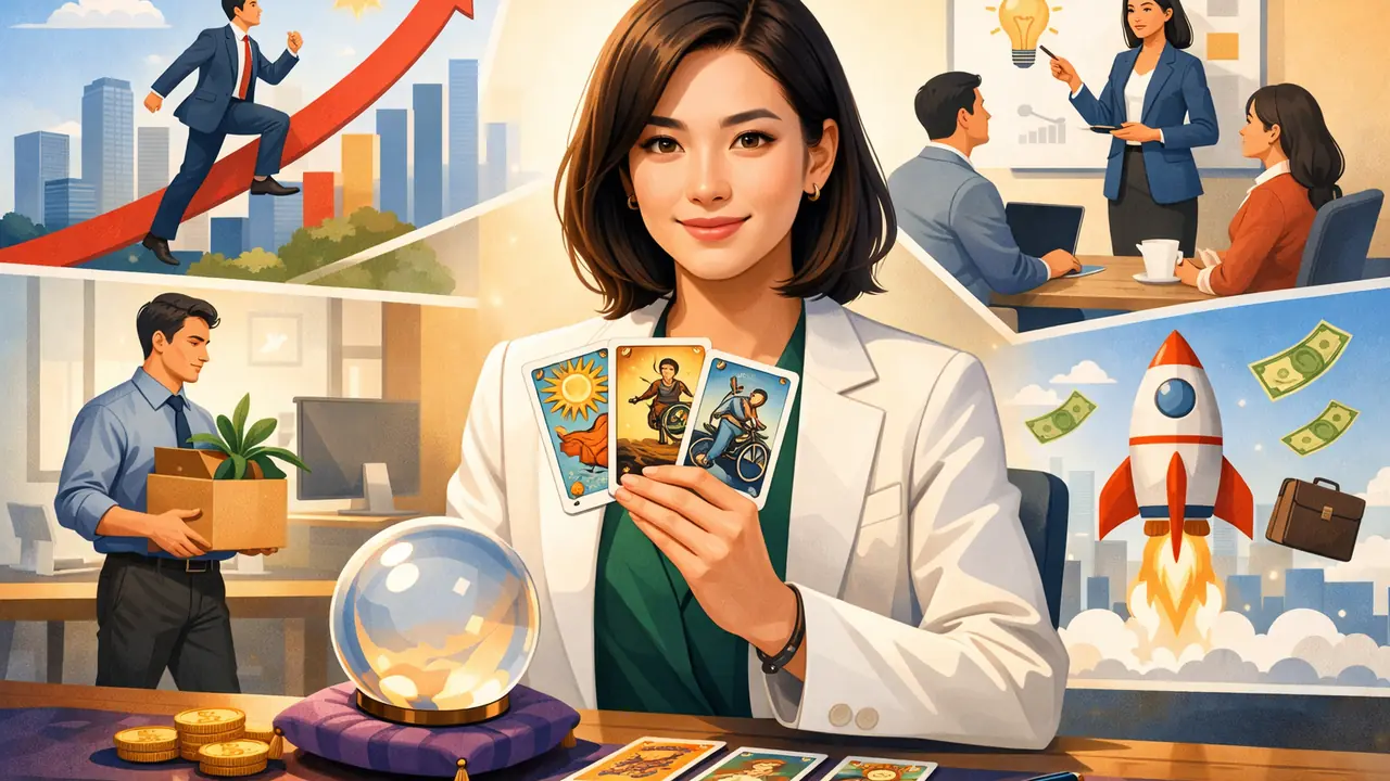 工作塔羅完整指南：換工作、升職、創業怎麼問？