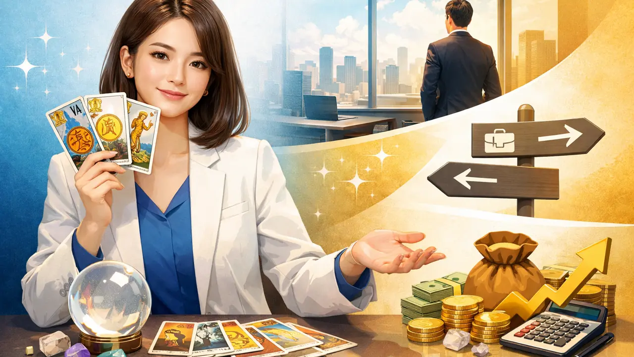 事業占卜怎麼問才準？工作、轉職與財運題的塔羅問法整理