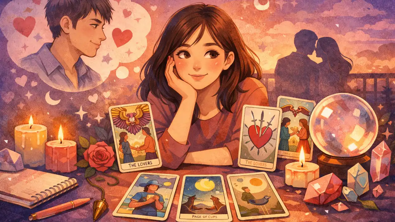 暗戀可以問什麼？塔羅看喜歡的人時最適合的問法整理