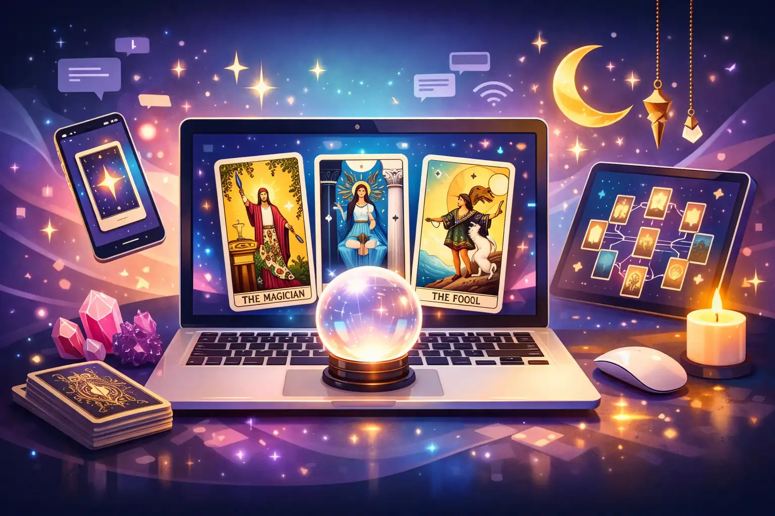 免費線上塔羅牌占卜平台推薦：怎麼挑才不踩雷