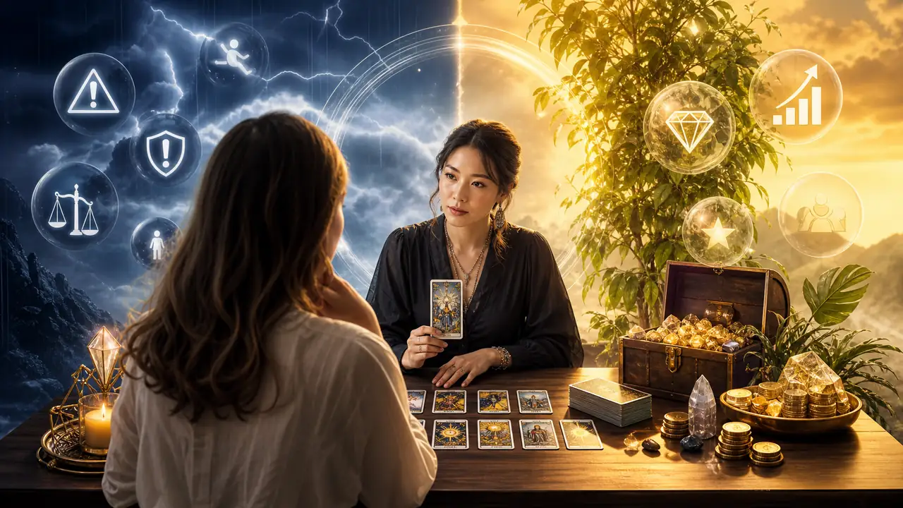 接案報價塔羅：看客戶風險與價值感 — Askaseer 星語塔羅配圖