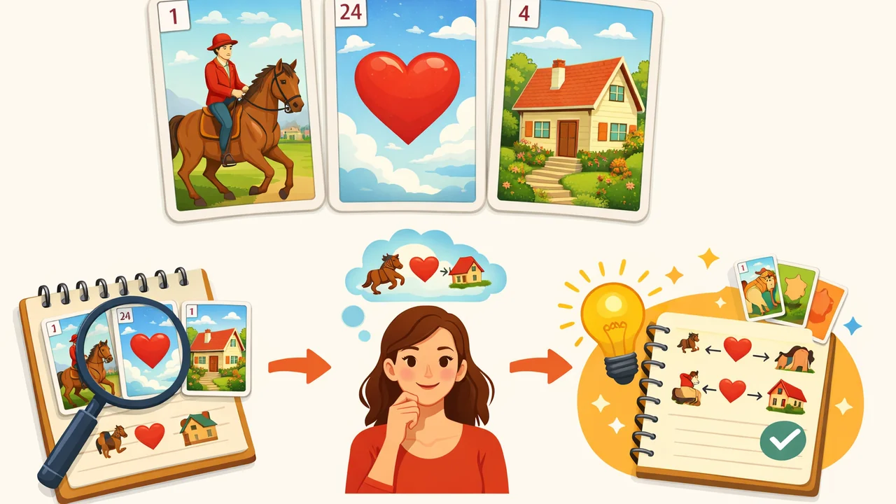 雷諾曼卡三張牌怎麼解讀？關鍵心法大公開！