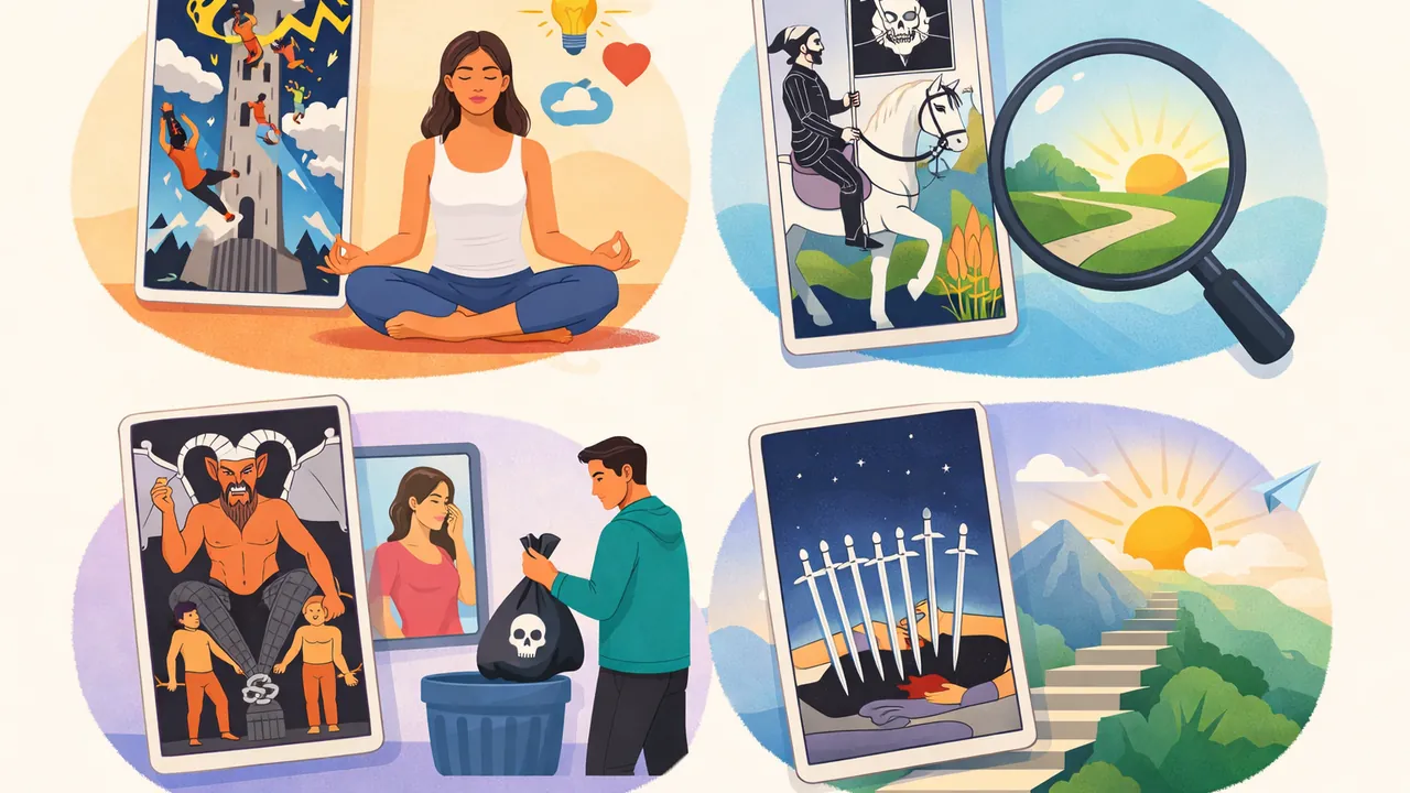 塔羅牌抽到壞牌不要慌：怎麼正確解讀負面牌義
