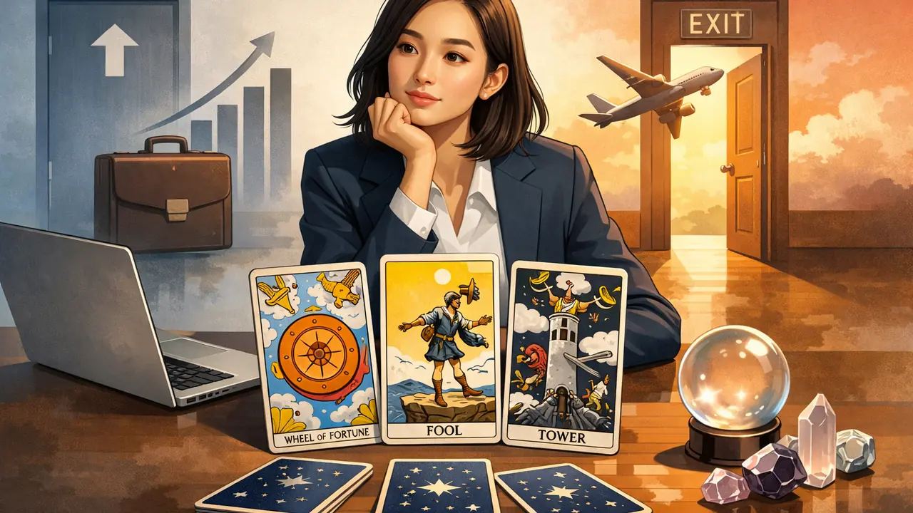 我該離職嗎？塔羅怎麼看轉職時機與風險