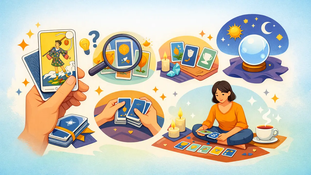 塔羅牌教學/從0開始學會塔羅牌 文章封面圖