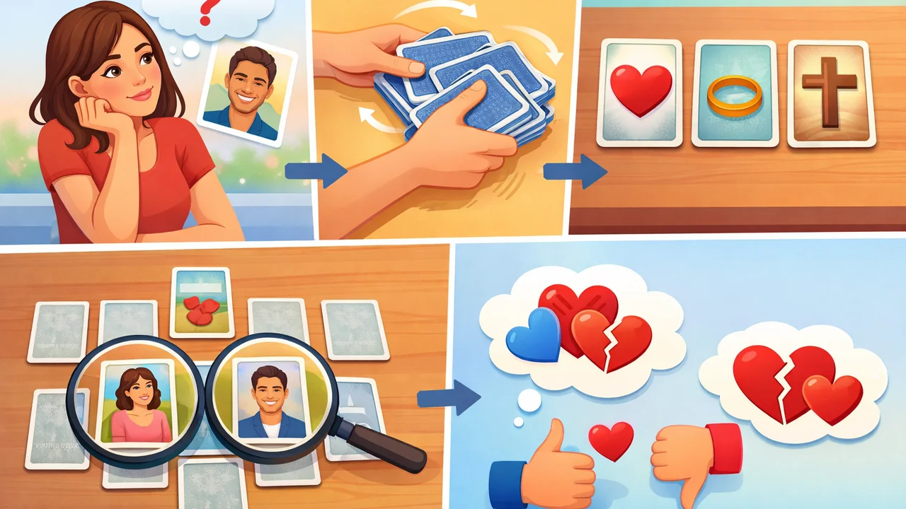 如何使用雷諾曼卡看他還愛不愛我