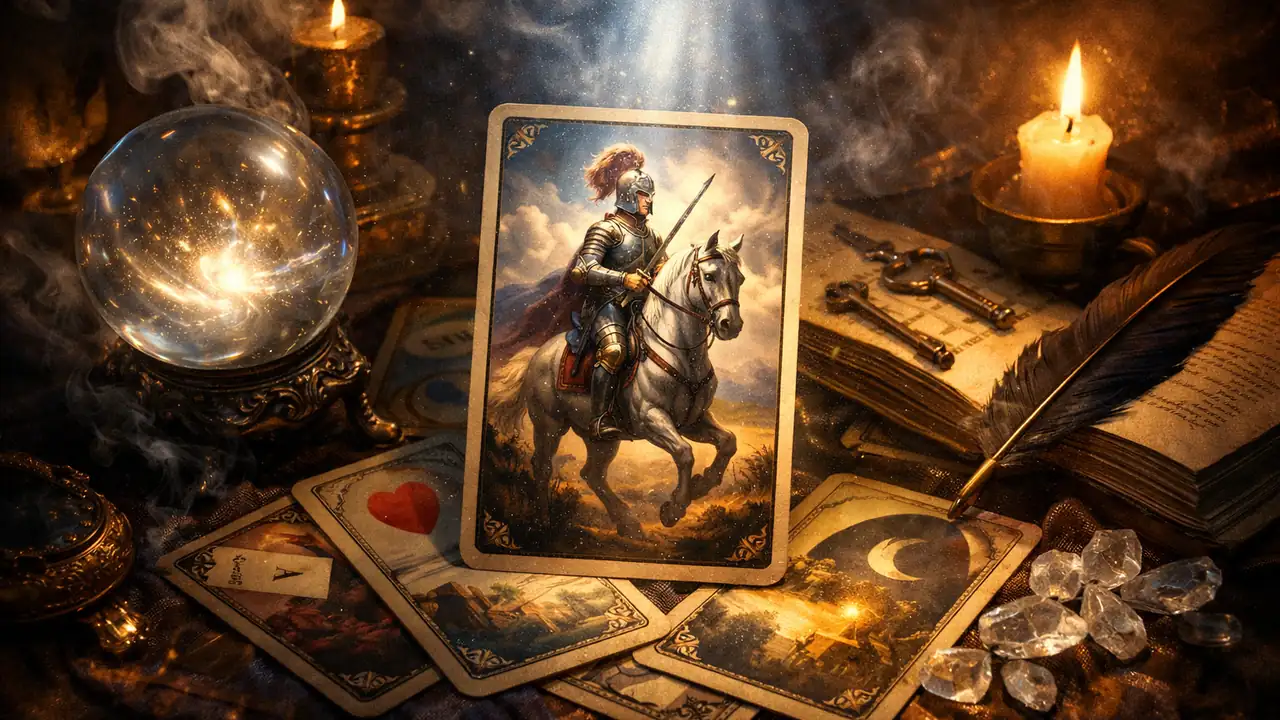 雷諾曼卡抽到騎士代表訊息嗎？占卜師的深度解析