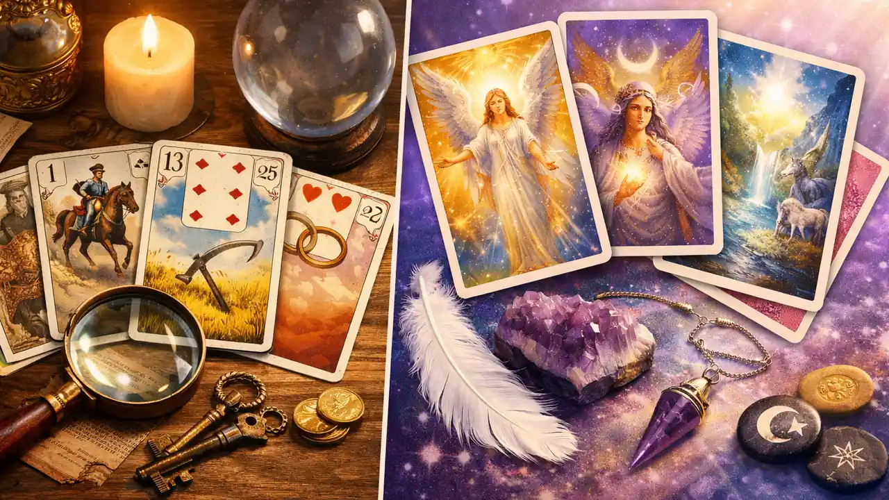 雷諾曼卡和神諭卡哪個比較準？徹底解密