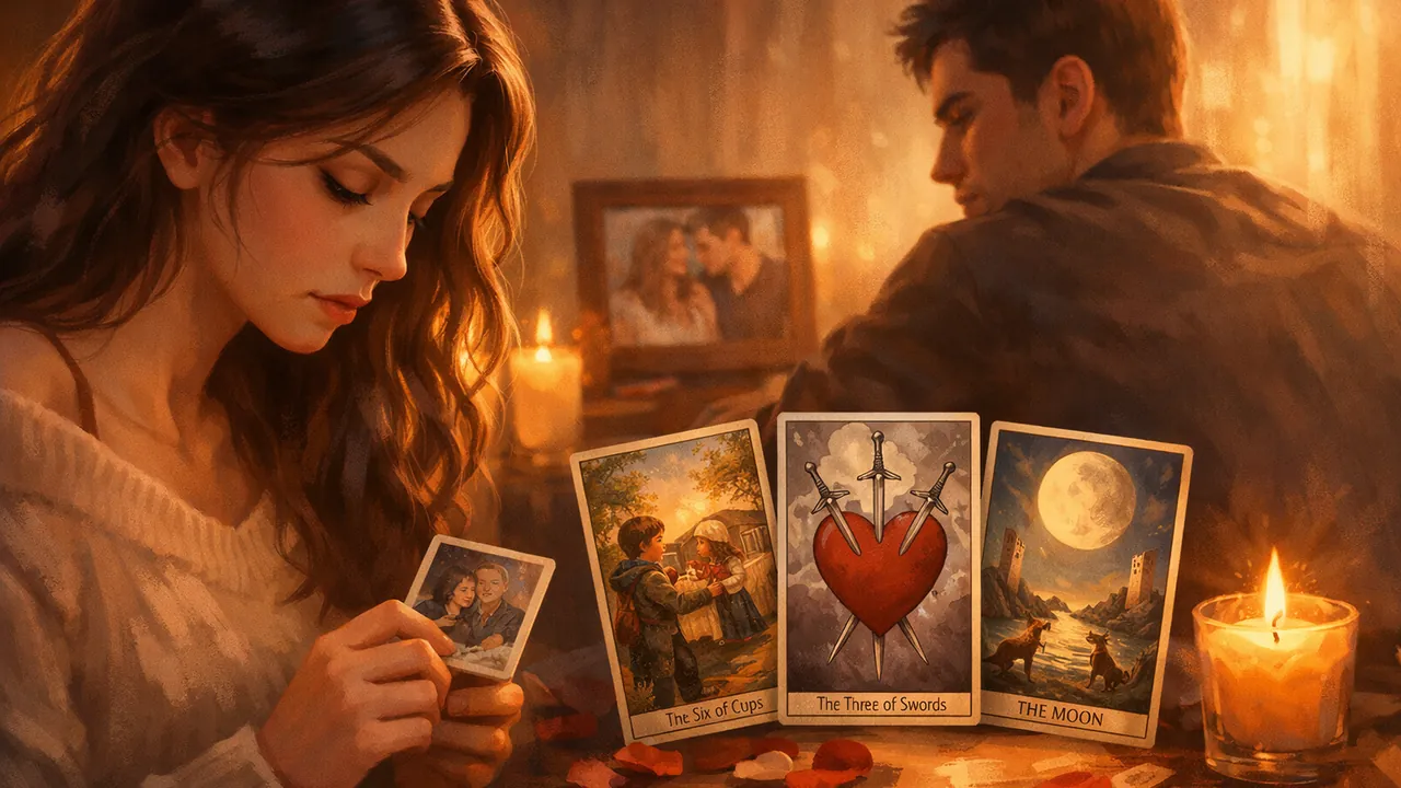 愛情塔羅：他對前任還有感情嗎？專業解讀