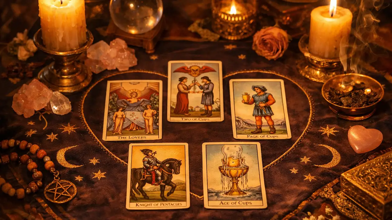 愛情塔羅他是真心喜歡我嗎？透過牌陣揭示心意