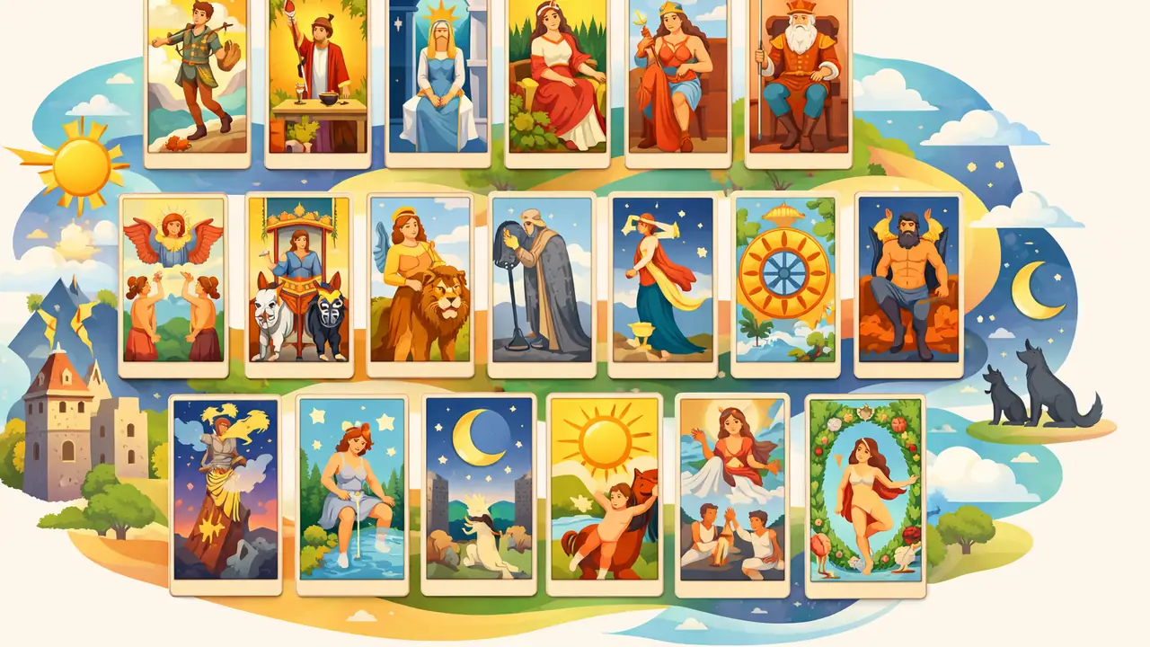 大阿爾卡納|大阿爾克那|大阿爾克那牌義|塔羅牌22張牌義 文章封面圖