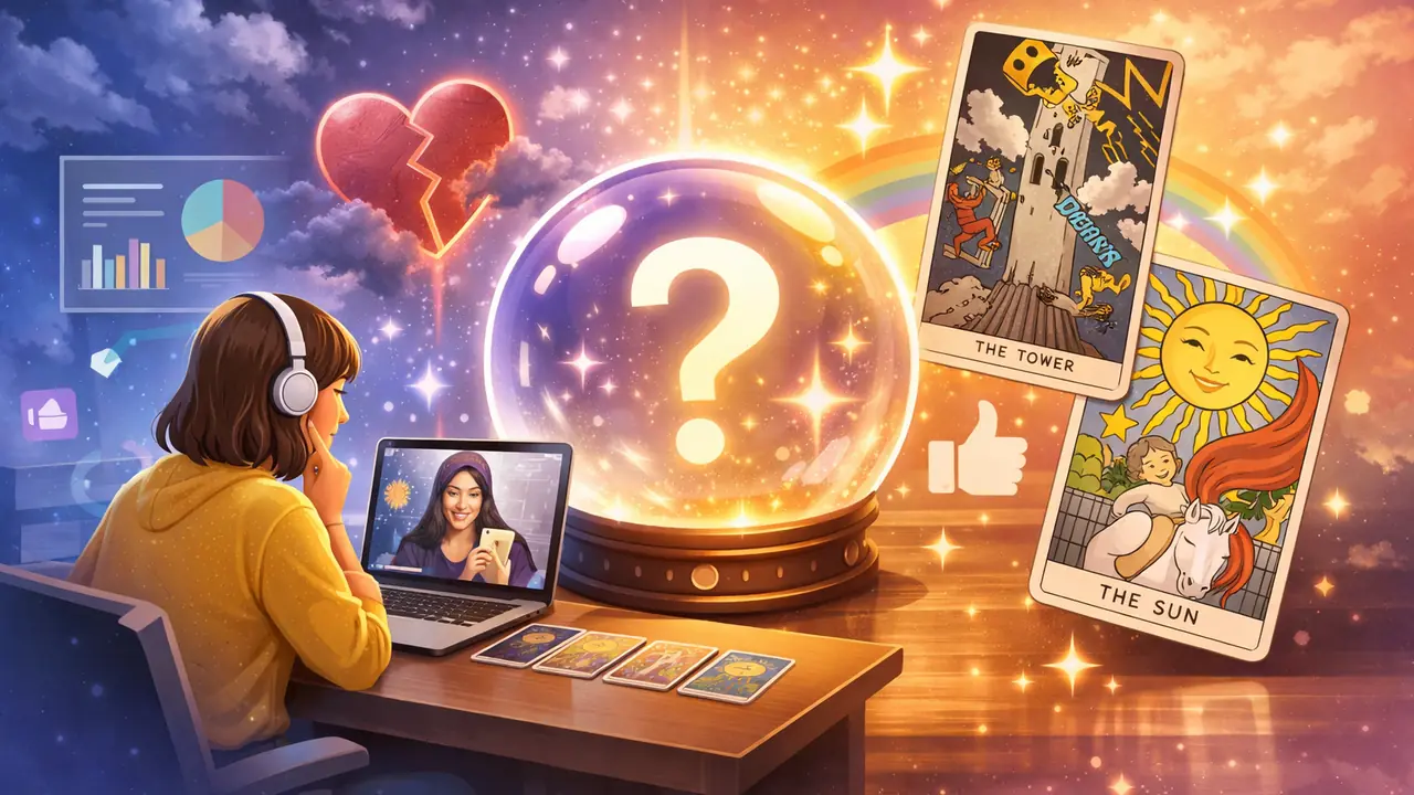 線上占卜會不會算到不好的結果？深度解析塔羅的準確性