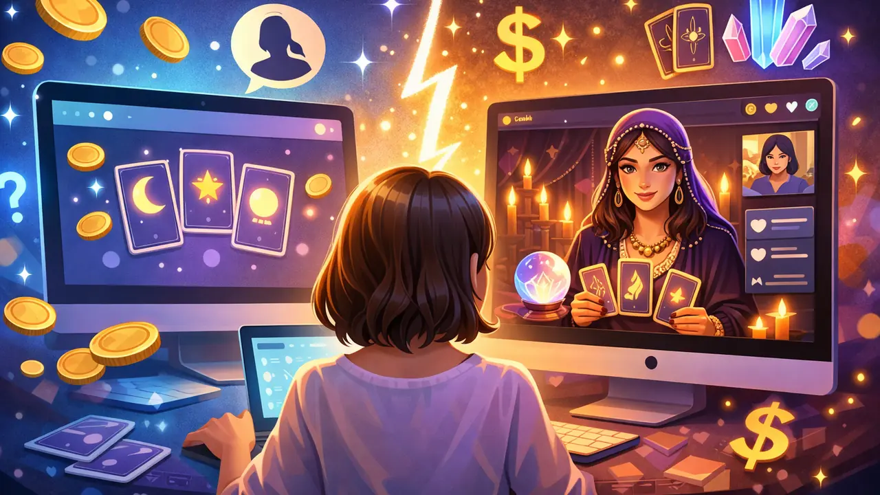 線上占卜免費和付費差很多嗎？真相揭秘