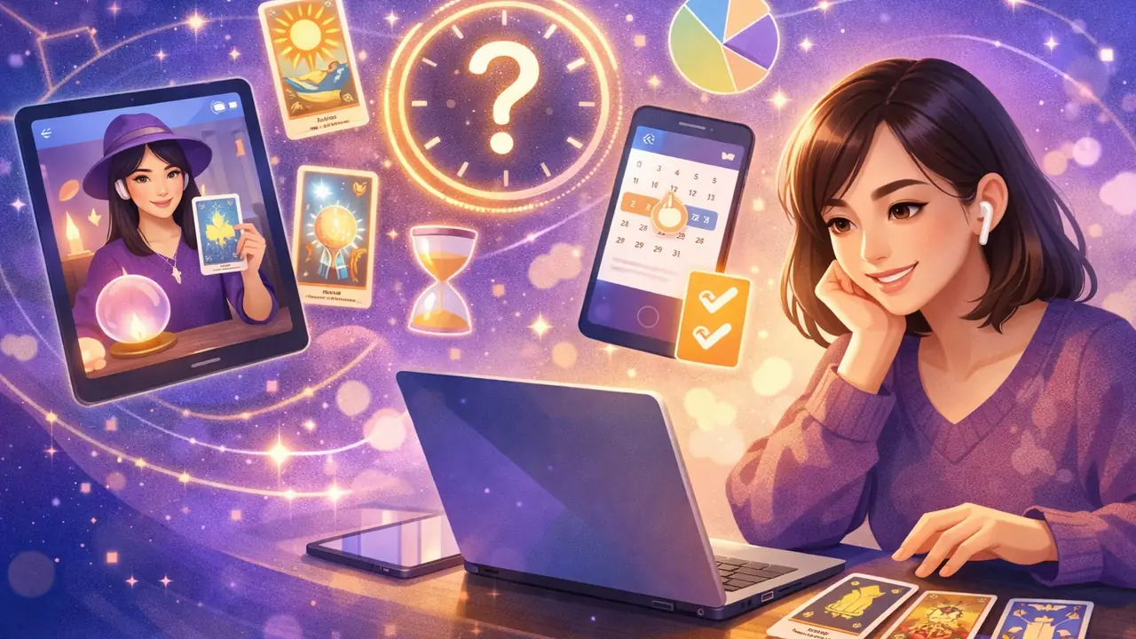 線上占卜多久算一次比較好？塔羅師的秘訣