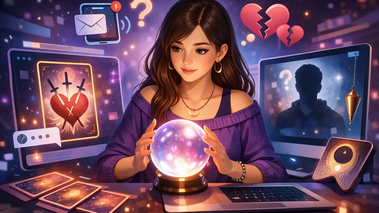 線上占卜他為什麼突然不聯絡我？揭開背後真相