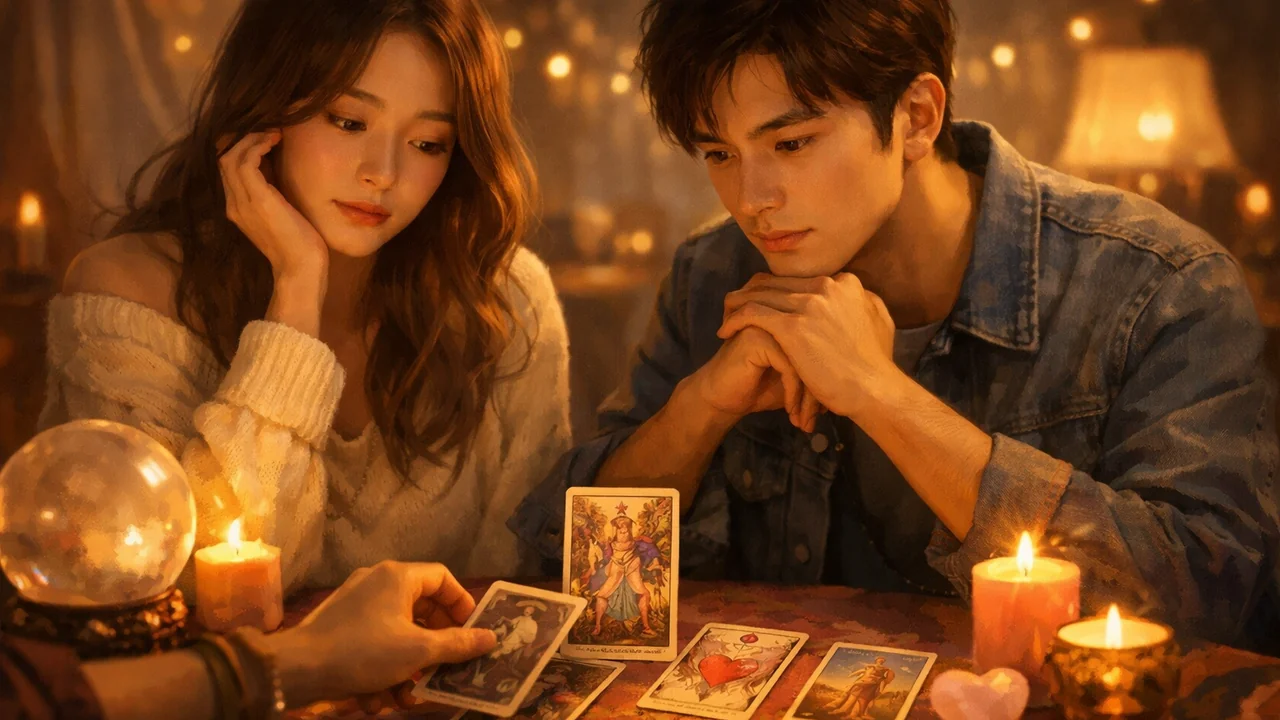 線上塔羅占卜復合問題怎麼問？感情挽回占卜技巧