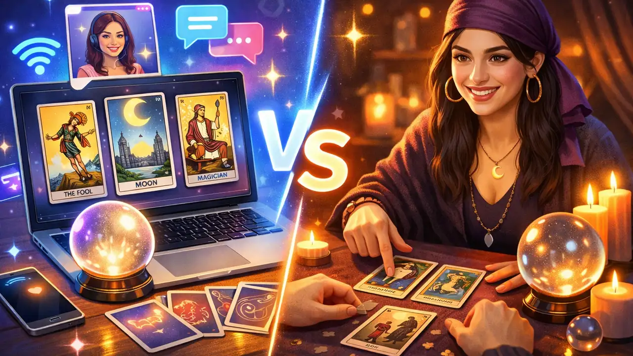 線上塔羅占卜準嗎？和真人塔羅師差在哪裡
