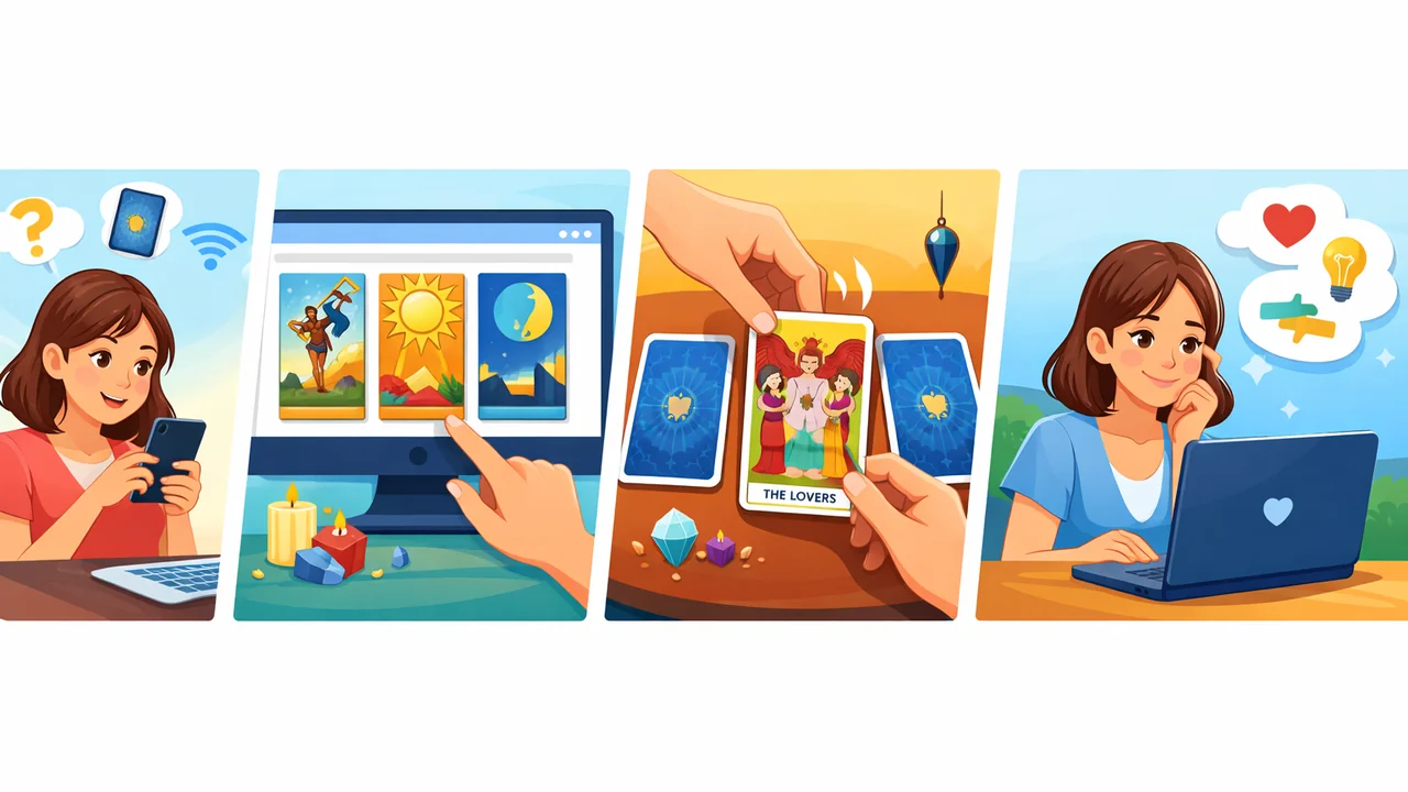 免費線上塔羅占卜怎麼用？新手完整操作指南