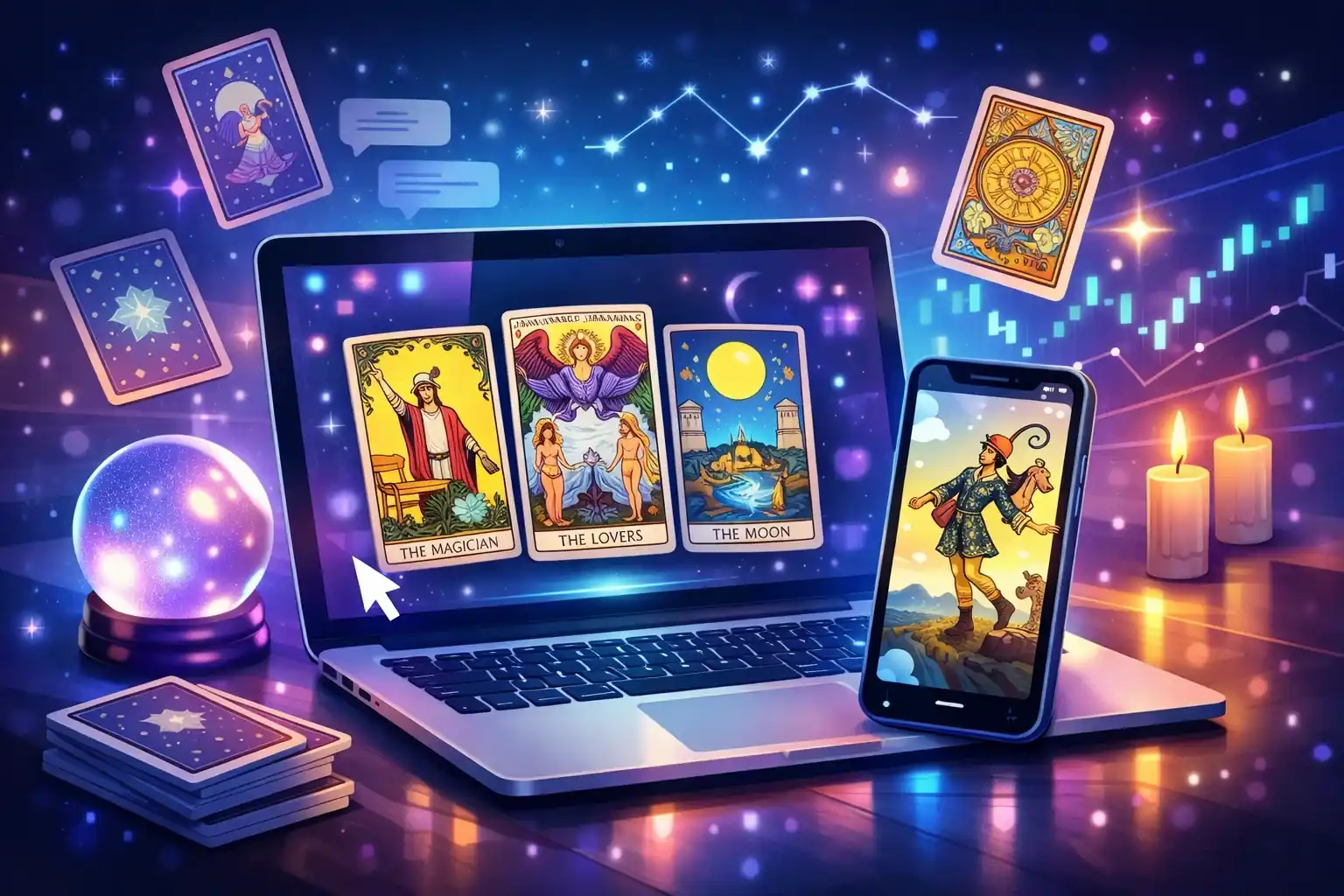 線上塔羅占卜準嗎？專家解析