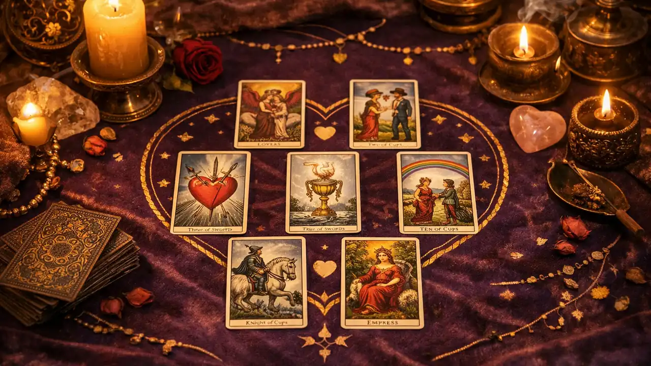 占卜愛情問題用什麼塔羅牌陣？