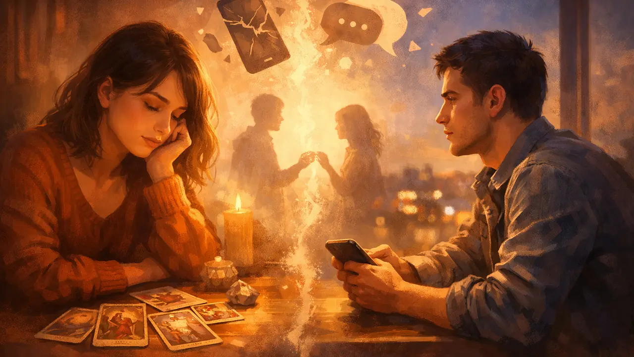 復合塔羅：斷聯後還有希望嗎？真正要看的不是奇蹟，而是關係動能