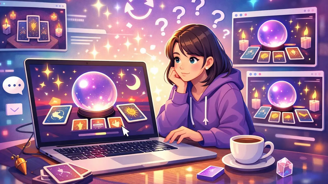 線上占卜同一問題可以問幾次？透視你的好奇心 文章封面圖