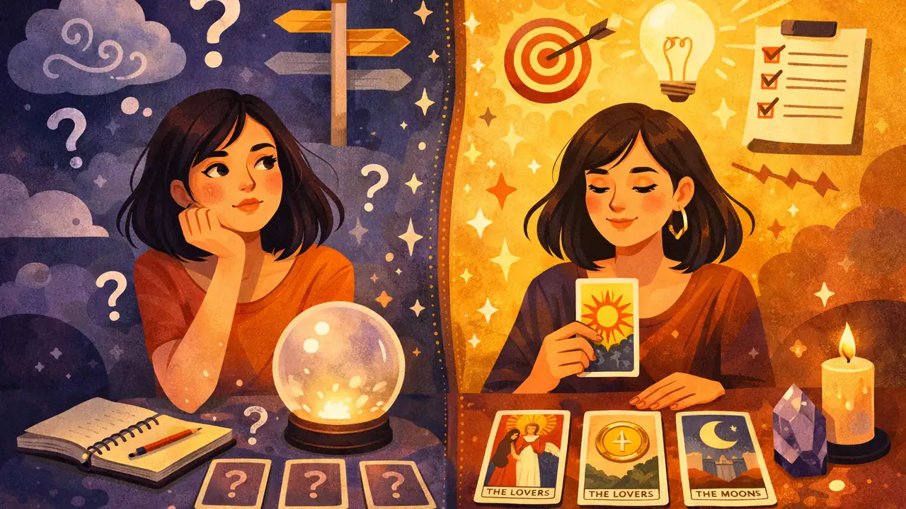塔羅牌占卜前要不要設定問題？