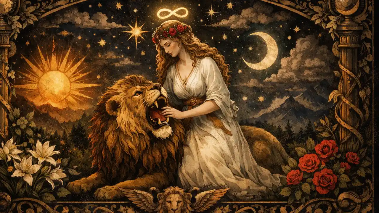 力量牌完整牌義：內在勇氣的塔羅象徵