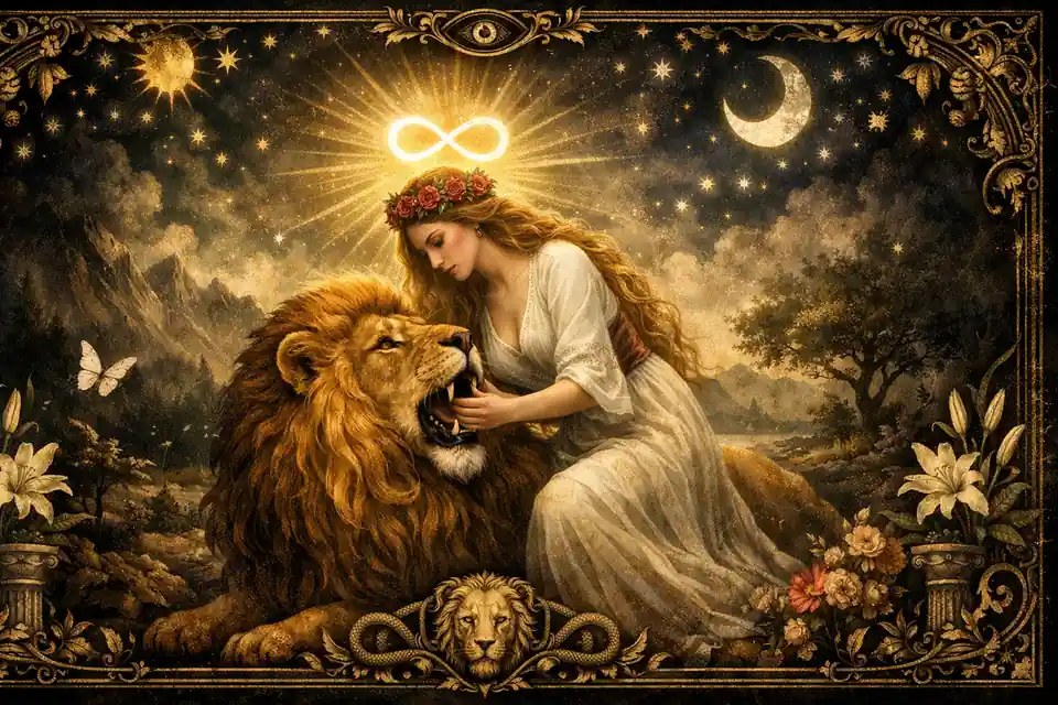 力量牌完整牌義：內在勇氣的塔羅象徵：常見誤區與解法