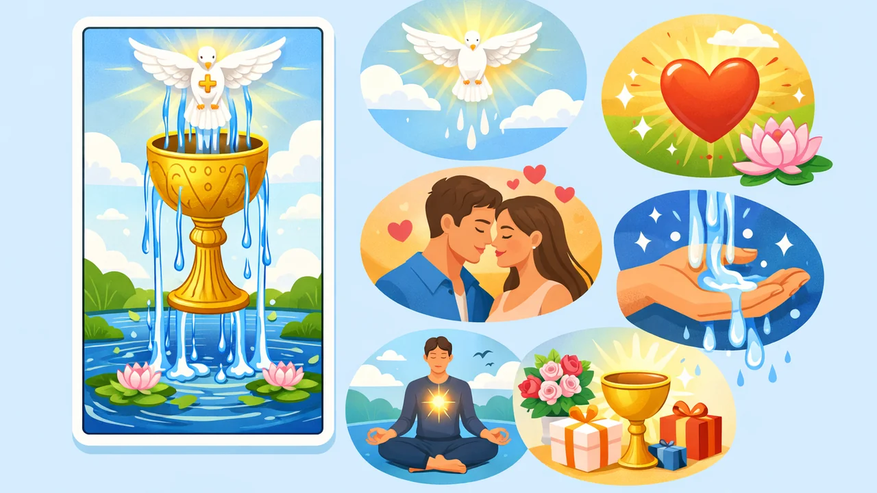 塔羅聖杯A代表什麼？聖杯一完整牌義解讀 文章封面圖