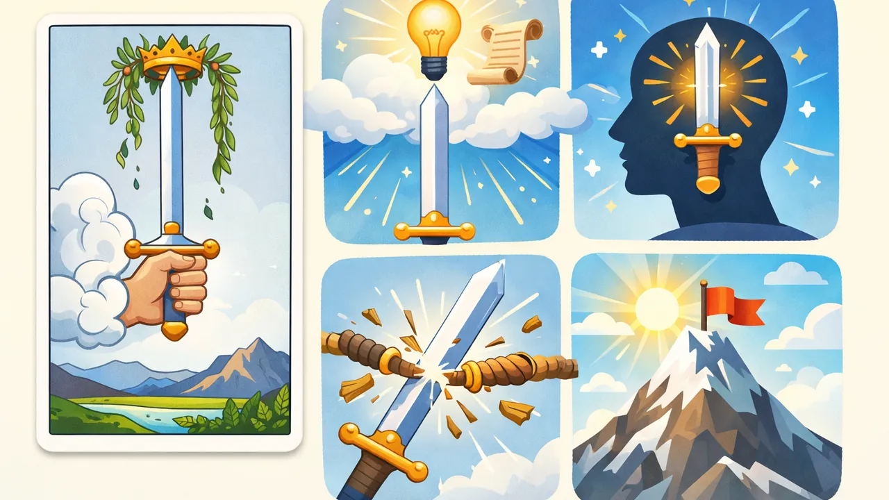 塔羅寶劍A代表什麼？寶劍一完整牌義解讀