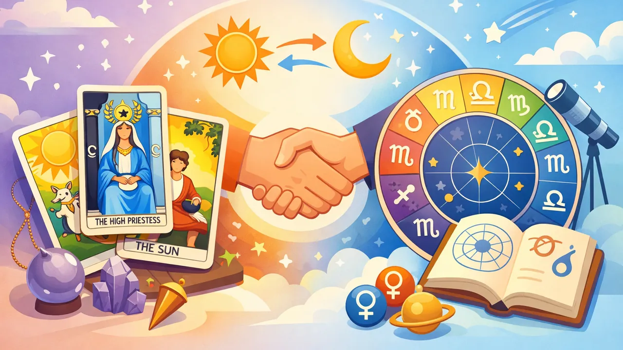 塔羅牌和占星合用有什麼優勢？兩者互補解讀