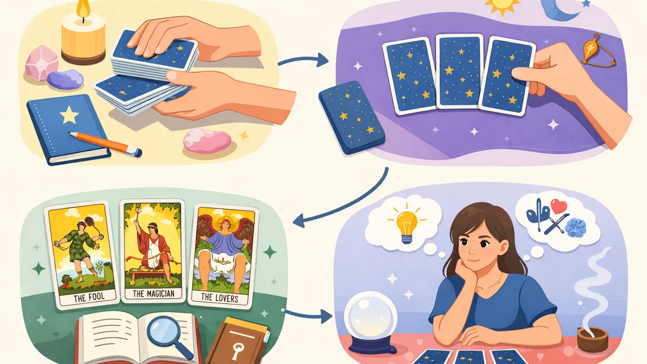 塔羅牌教學｜零基礎入門塔羅課程 文章封面圖