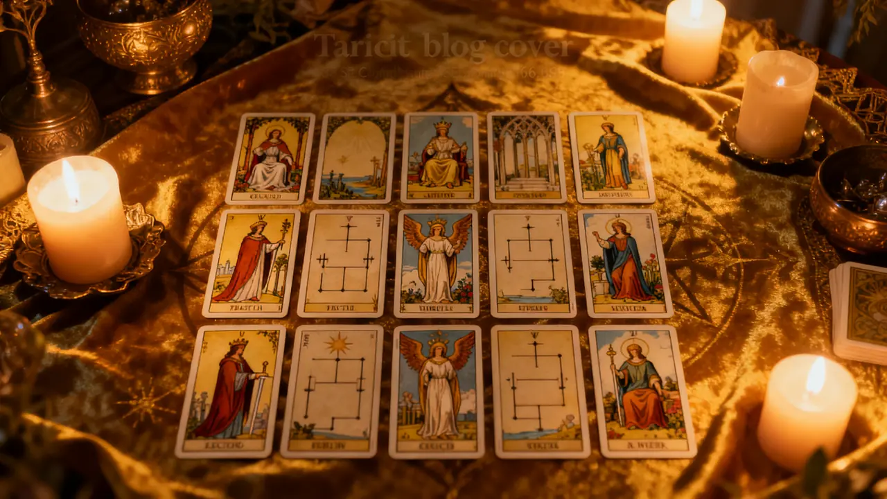 塔羅牌陣大全：從新手到進階完整教學｜15 種實用牌陣 | 部落格