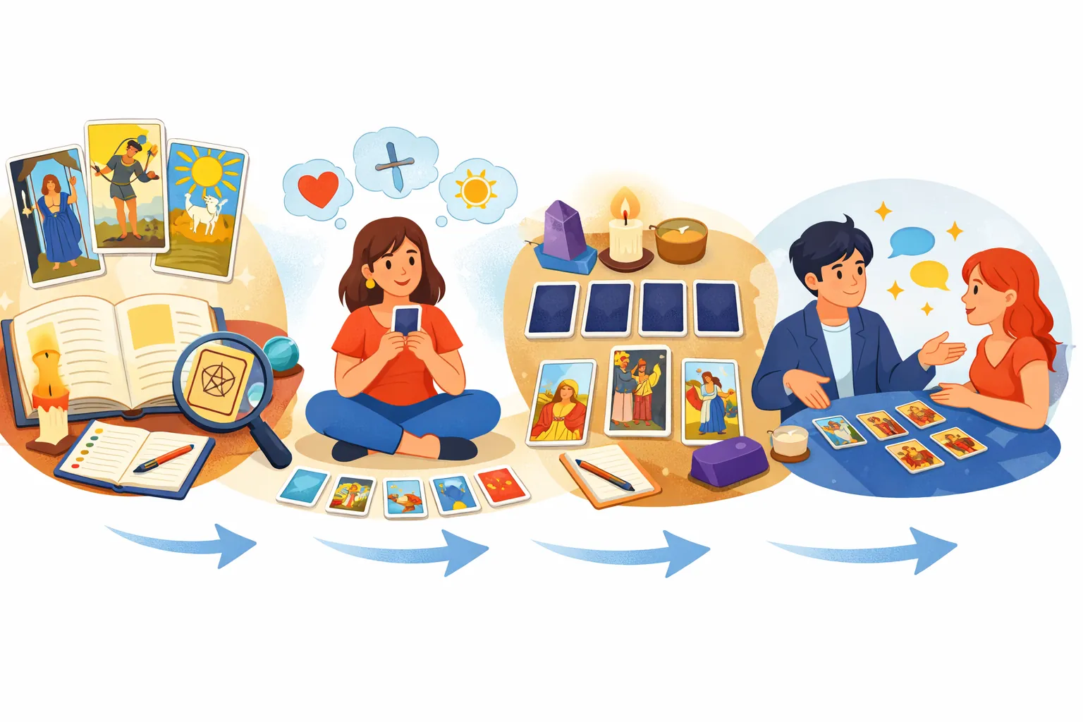 塔羅牌初學者如何建立自己的解牌系統？