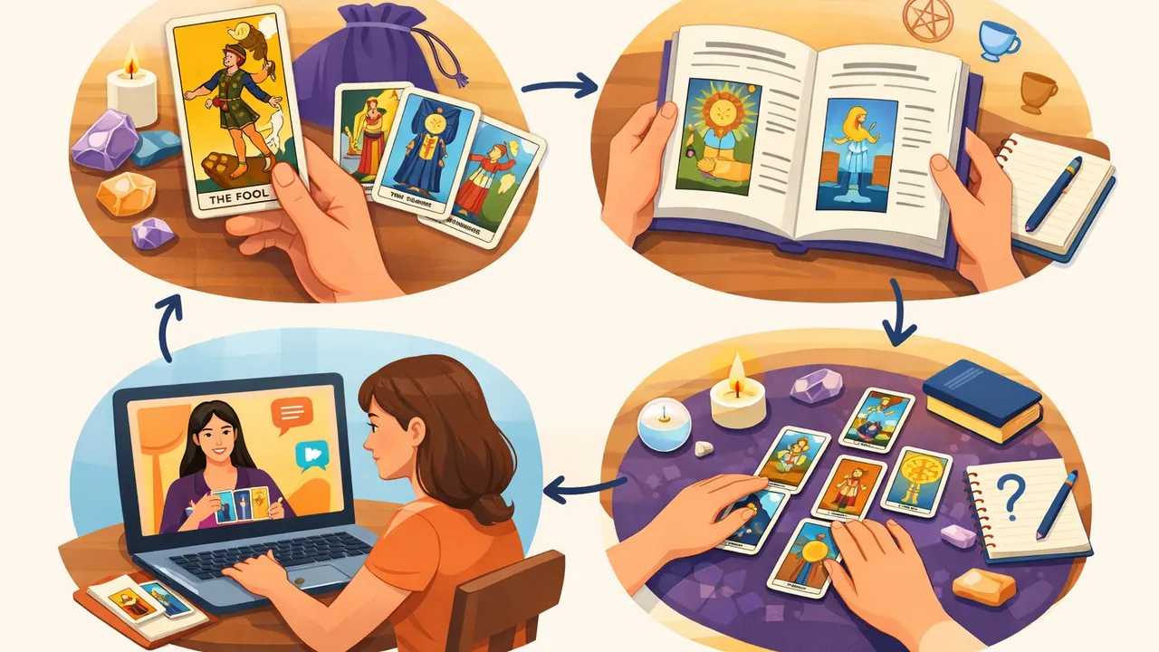 塔羅牌初學者完整指南：從0開始學占卜 文章封面圖