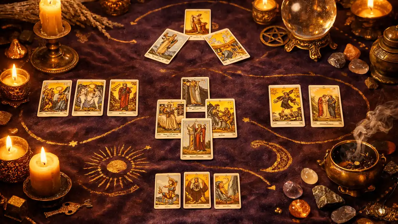 塔羅初學者必學的5大牌陣!超簡單牌陣＆解牌心法分享