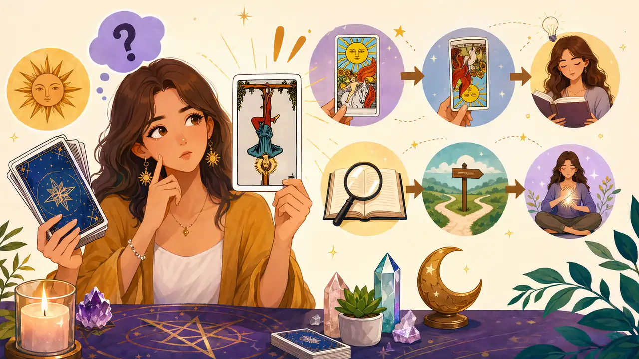 塔羅牌逆位什麼意思？新手必看的逆位牌義解析與解讀技巧 — Askaseer 星語塔羅配圖