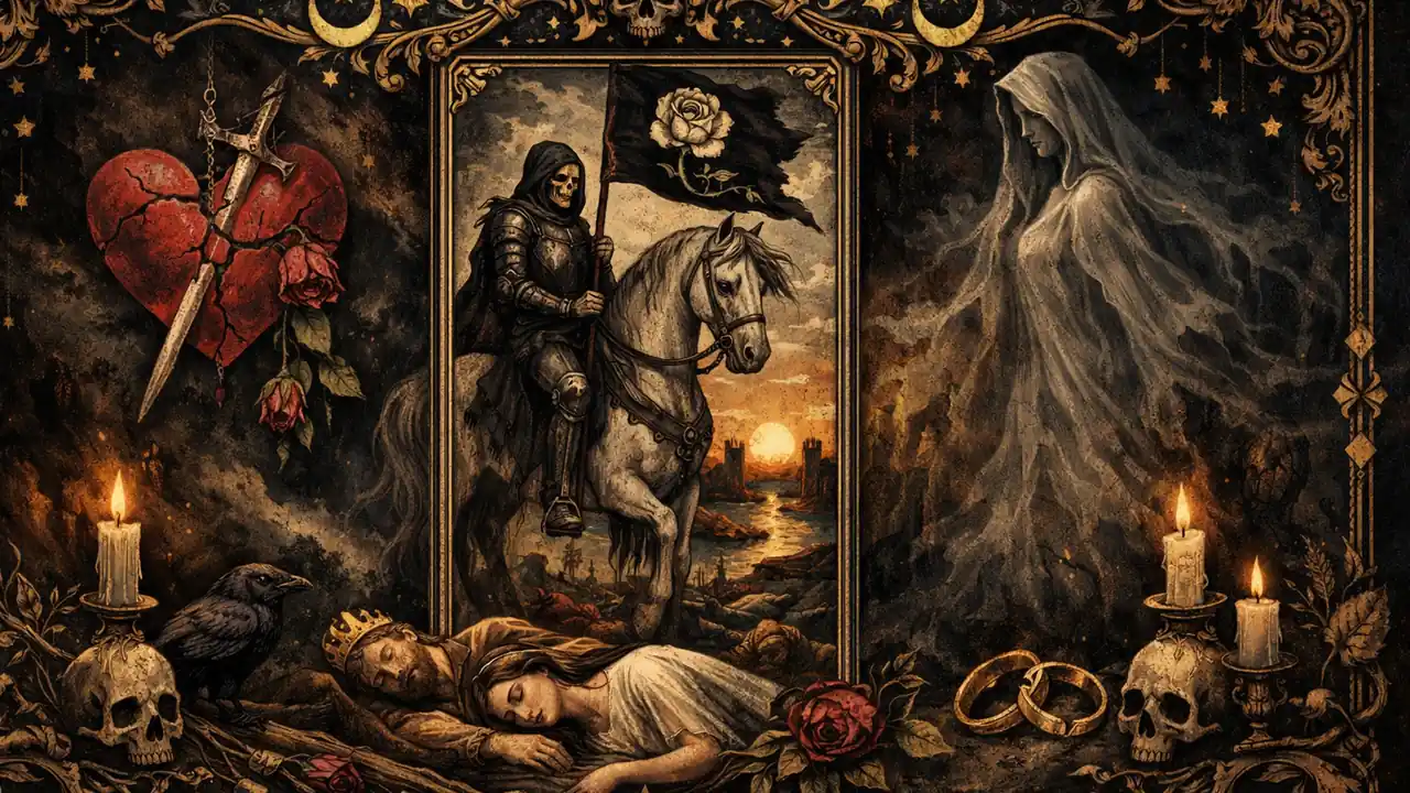 塔羅感情占卜抽到死神牌是分手嗎：實戰教學 文章封面圖