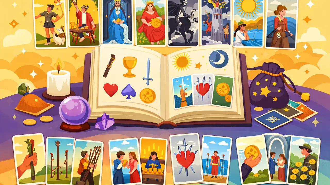 塔羅牌義完整速查：78張牌義對照表 文章封面圖