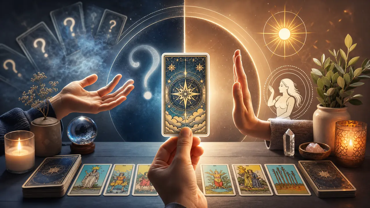 塔羅澄清牌教學：補牌時機與解讀界線 — Askaseer 星語塔羅配圖