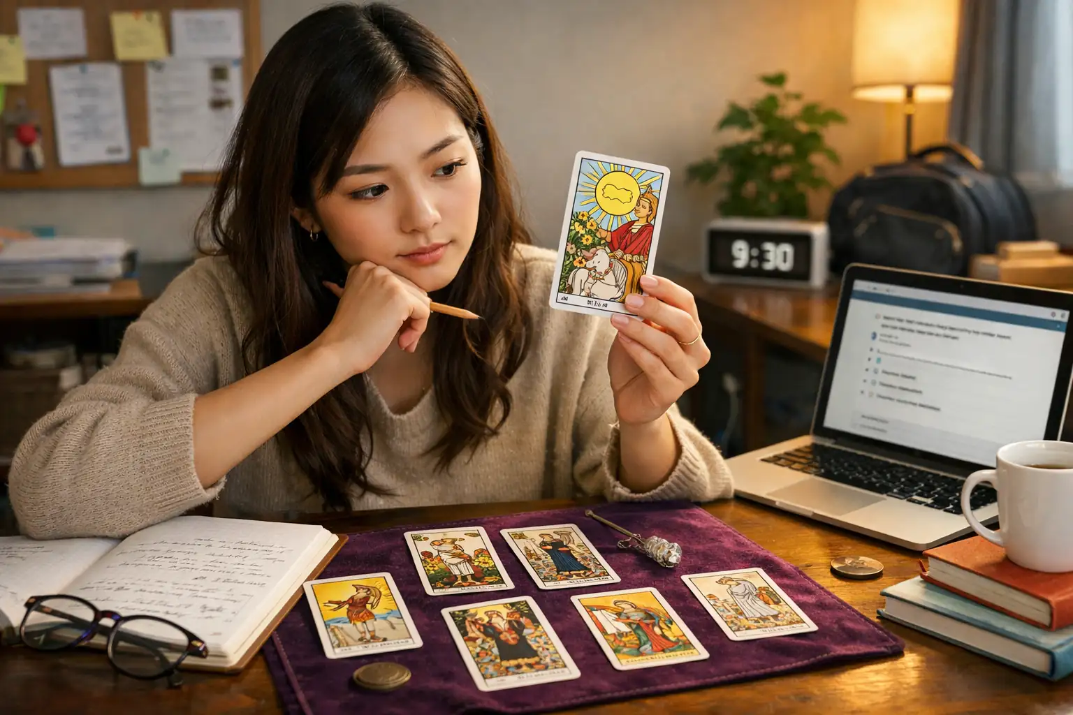 塔羅牌考試運占卜技巧