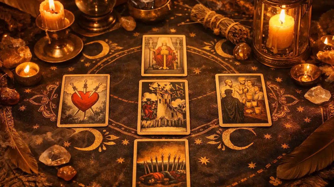 塔羅牌五張牌陣適合問什麼：完整指南